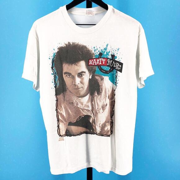 Marty Stuart 1992 This One's Gonna Hurt You Tour Tshirt - Picture 1 of 4